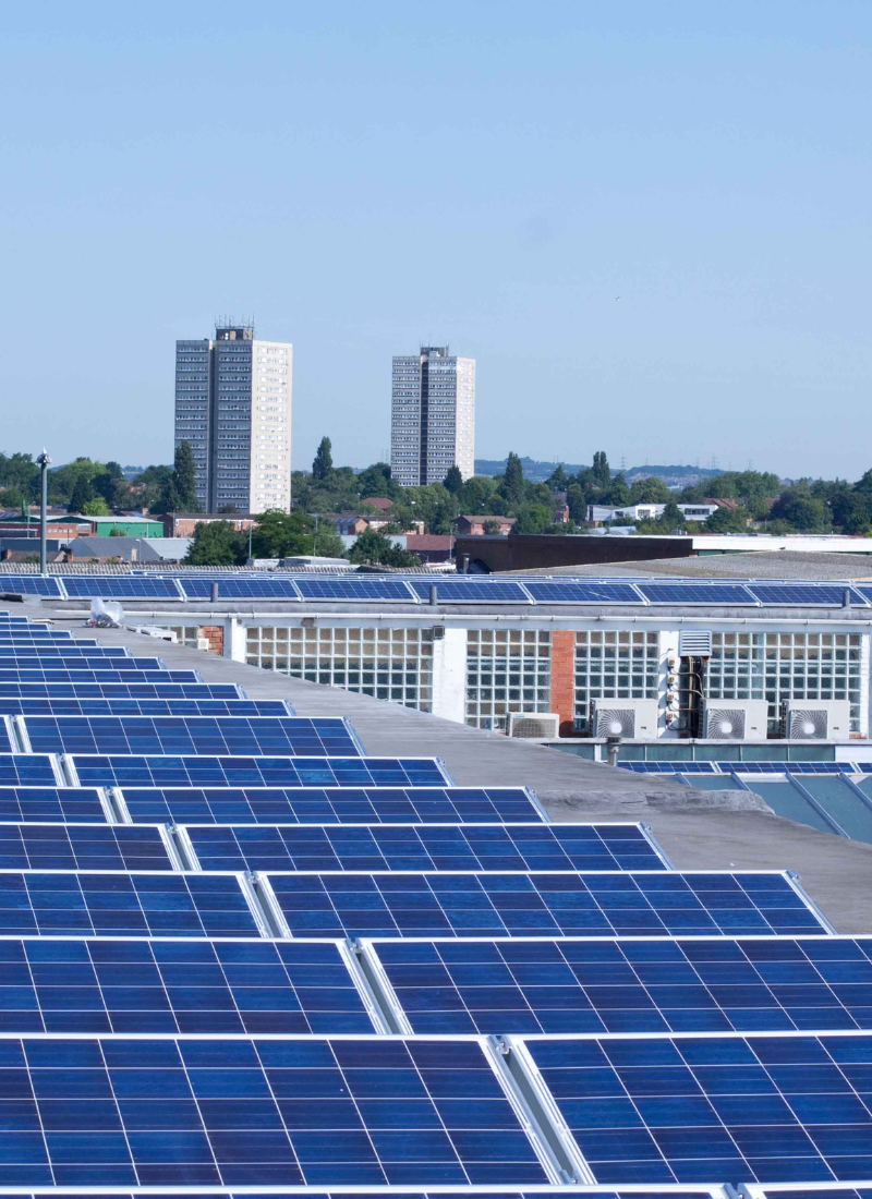 Utility Solar Installation