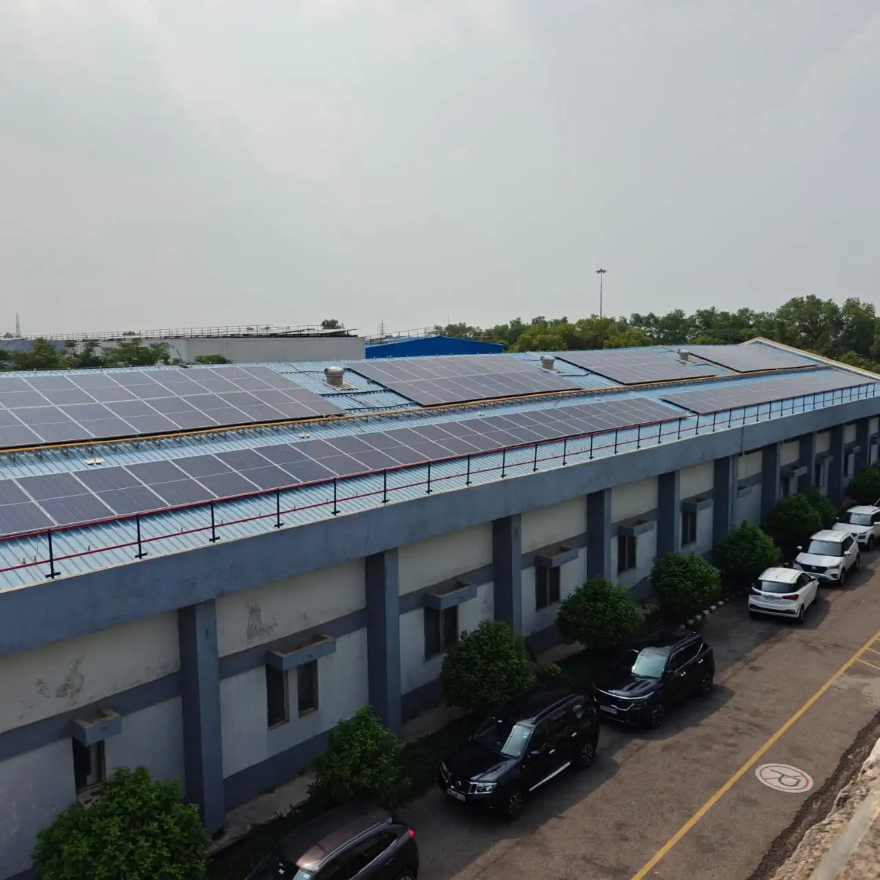 Guru Gobind Singh Refinery 271.32 KWp tinshed rooftop plant, Bathinda, Punjab — Gensol Ltd.