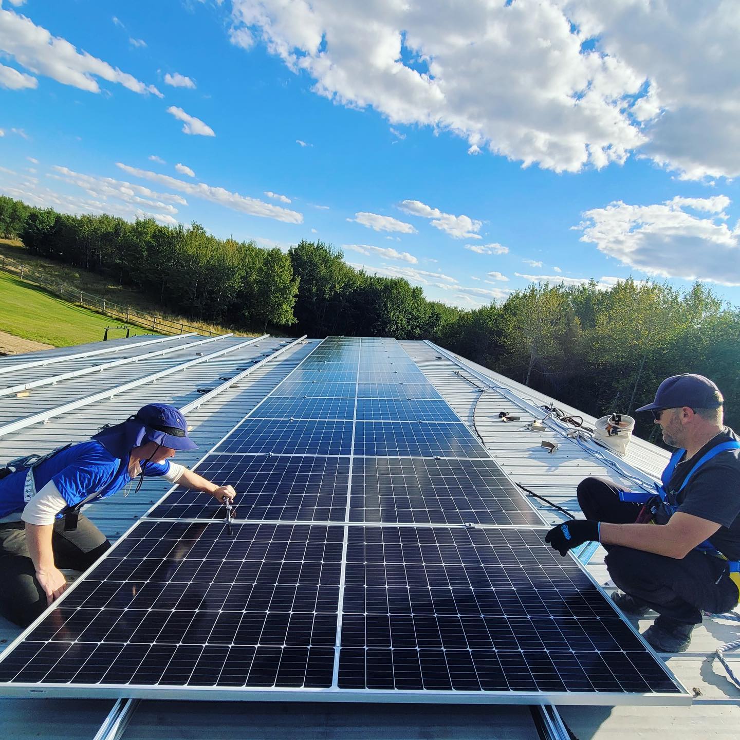 Utility Solar Installation